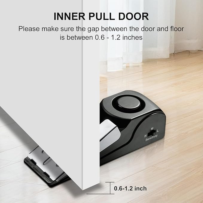 2 Pack Door Stop Alarm, Door Stopper - Image 3