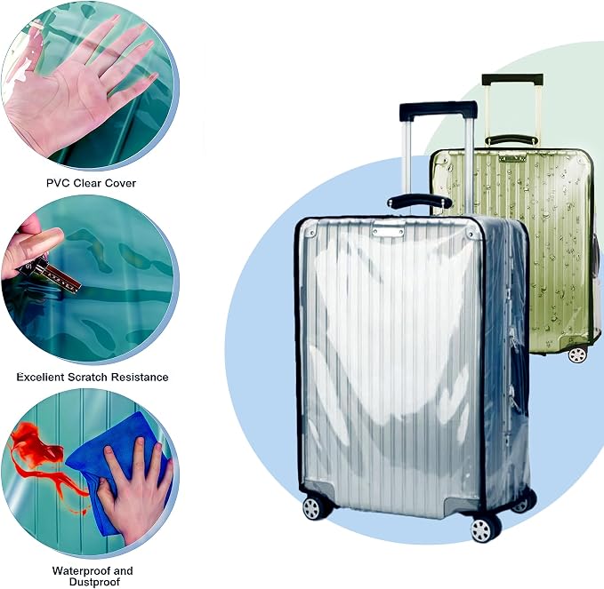 24 Inch Luggage Covers for Suitcase TSA Approved, Carry On Luggage Cover - Image 4