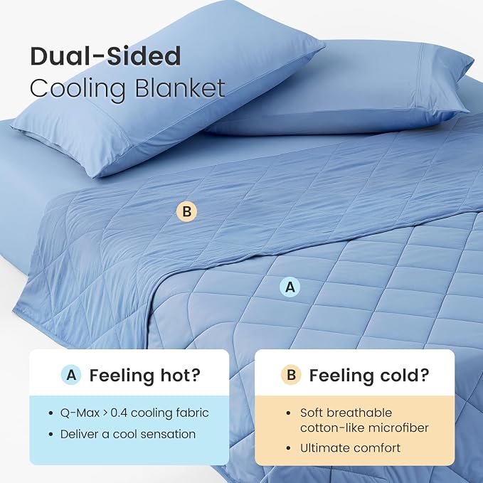 Cozy Bliss Cooling Throw Blanket - Image 2