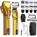 Cordless Hair Clippers for Men, Professional Hair Clippers Trimmer Kit by Dumite