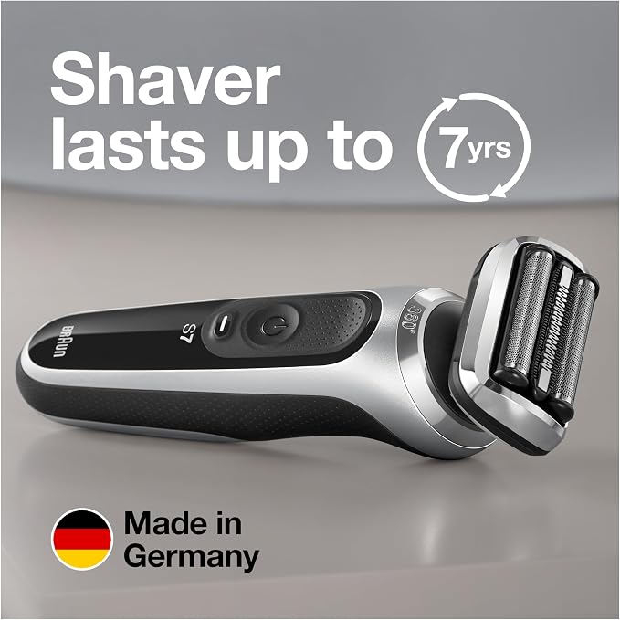 Braun Electric Razor for Men, Series 7 360 Flex Head Foil Shaver - Image 8