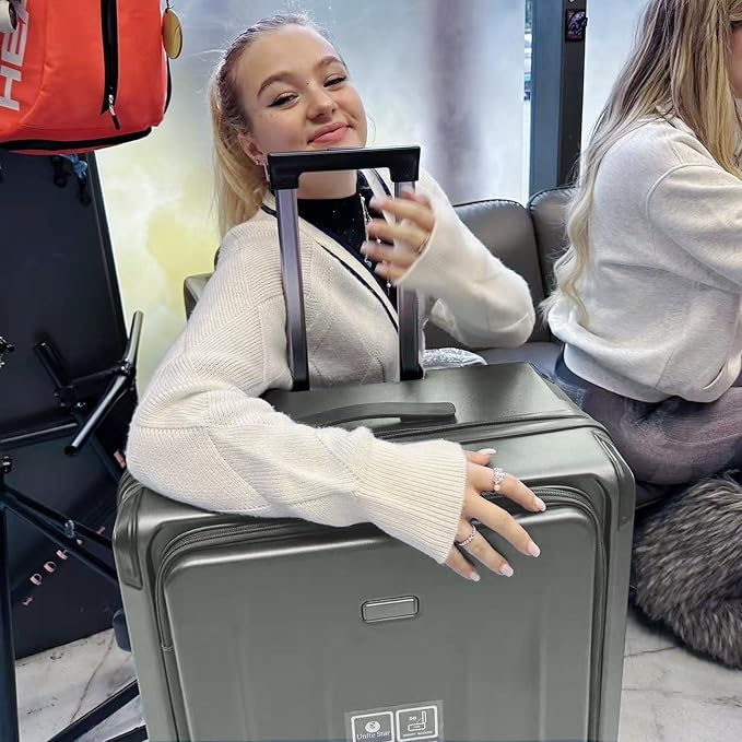 Premium Carry On Luggage, 20Inch&29 Inch Top Opening Airline Approved ABS+PC - Image 7