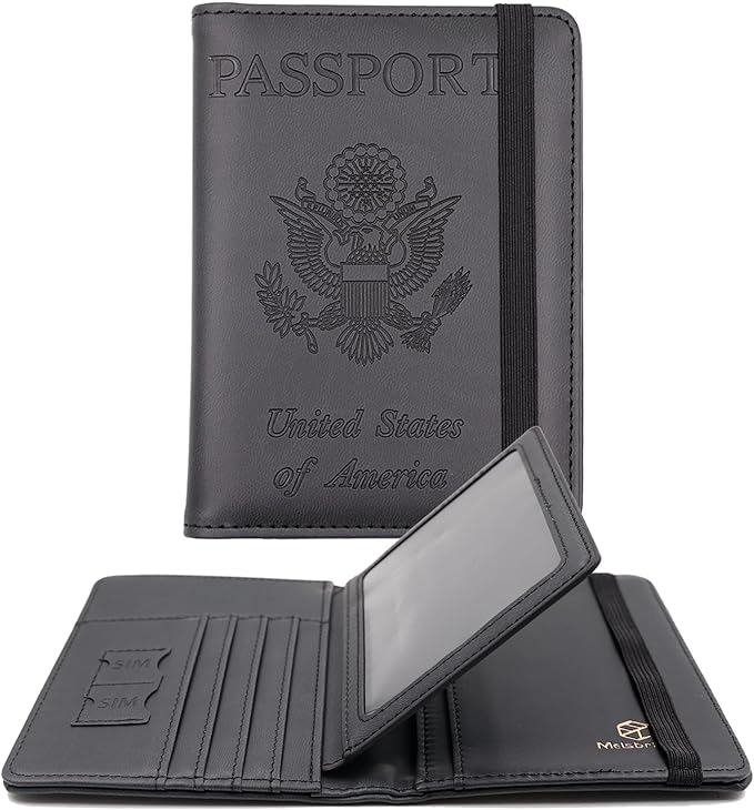 Melsbrinna Rfid Passport Holder by Melsbrinna