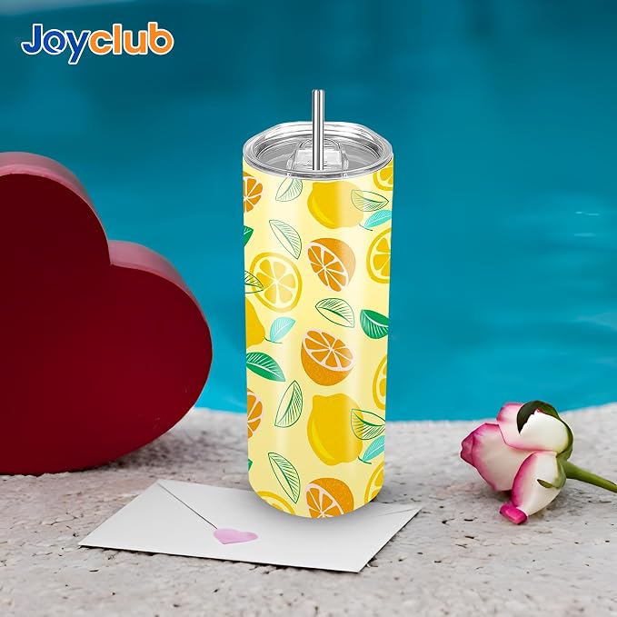 Joyclub Sublimation Tumblers 30 OZ Blank Tumblers for Sublimation Skinny Bulk Double Wall Insulated Cups with Individually Gift Boxed and Shrink Wrap Films for Heat Transfer 6 Pack - Image 6