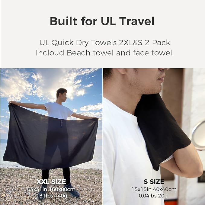 Ultralight Quick Dry Towel, Microfiber Quick-Drying Towels - Image 6