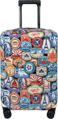 Explore Land Travel Luggage Cover Suitcase Protector Fits 27-30 Inch Case by ExploreLand