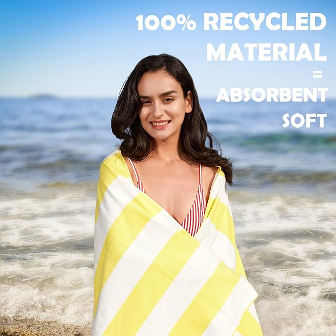 Your Choice Microfiber Quick Dry Sand-Free Beach Towel - Image 4