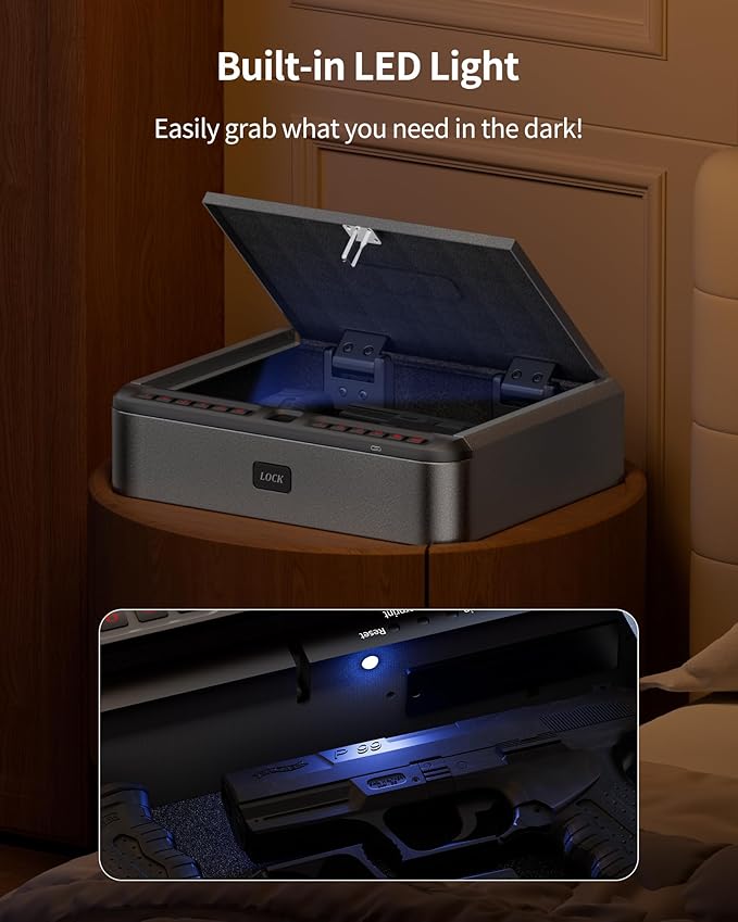 BILLCONCH Gun Safe for Handgun - Image 5