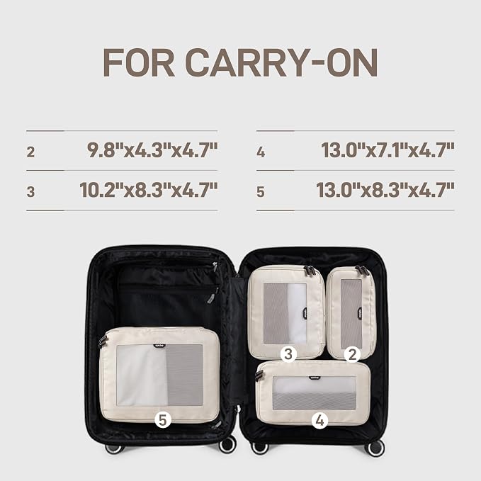 EPICKA TripCozy Compression Packing Cubes - Image 3