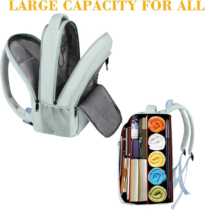 MATEIN Travel Laptop Backpack, Lightweight Anti Theft School Bookbag - Image 9