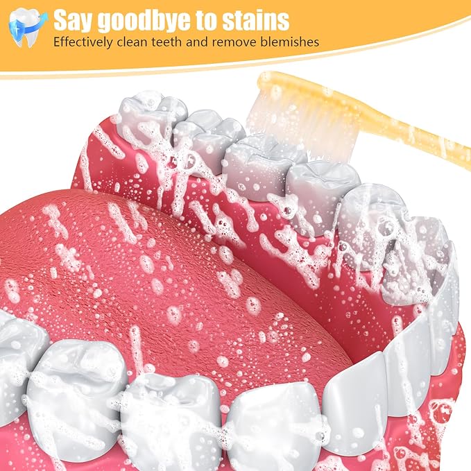 NICEMOVIC 10 Pack Disposable Toothbrushes Bulk - Image 4