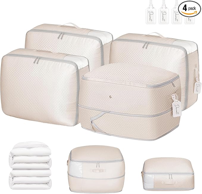 DIMJ Comforter Storage Bag 4 Pack by DiMJ