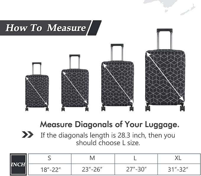 HYPER VENTURE Washable Luggage Cover - Image 6