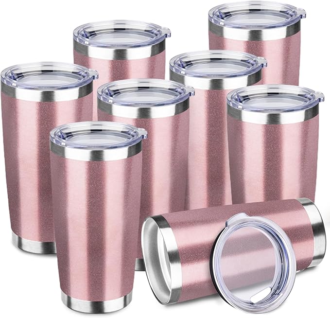 StarSpeed 20oz 8 pack Insulated Tumblers by StarSpeed