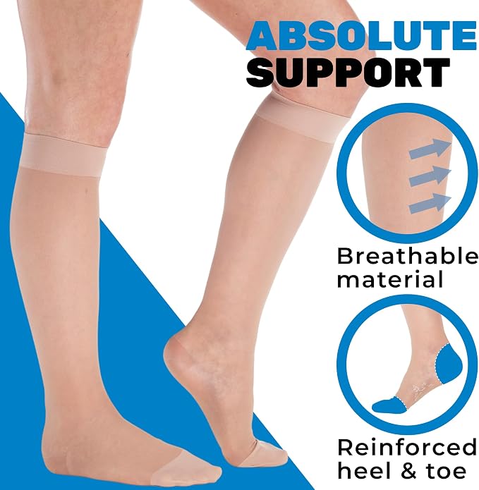 Made in USA - Sheer Compression Stockings - Image 4