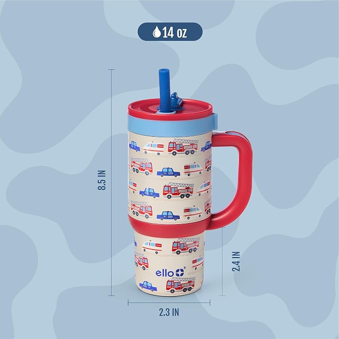 Ello Oasis 14oz Stainless Steel Tumbler - To The Rescue - Image 7