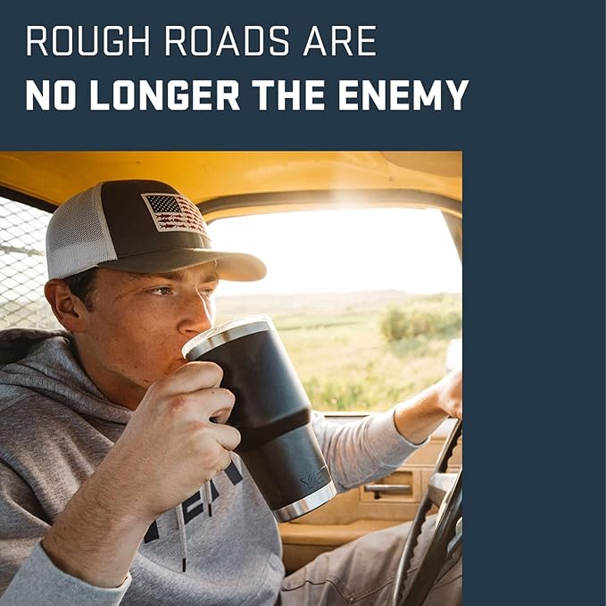 YETI Rambler 30 oz Travel Mug, Stainless Steel, Vacuum Insulated with Stronghold Lid - Image 7