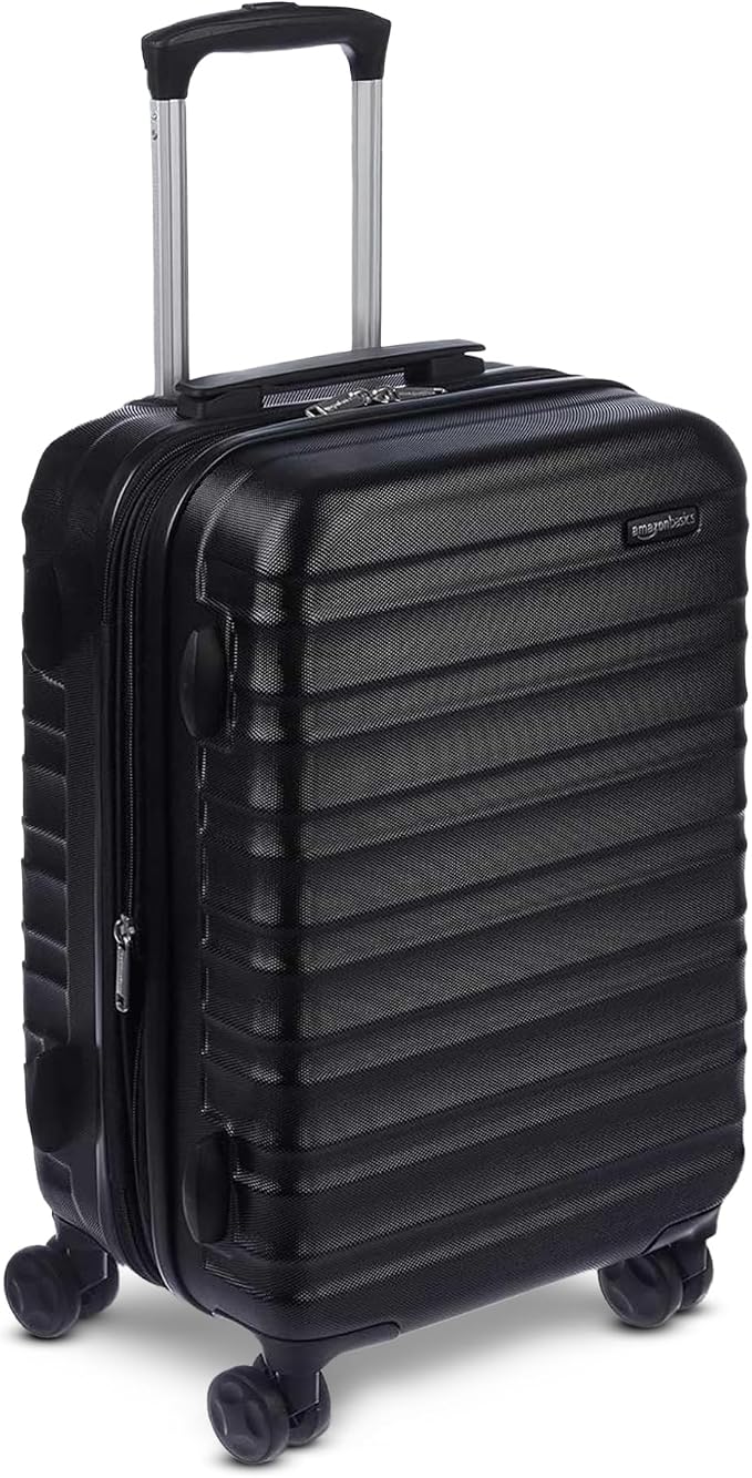 Amazon Basics 21" Hardside Carry-On Luggage, Hardshell Suitcase by AmazonBasics