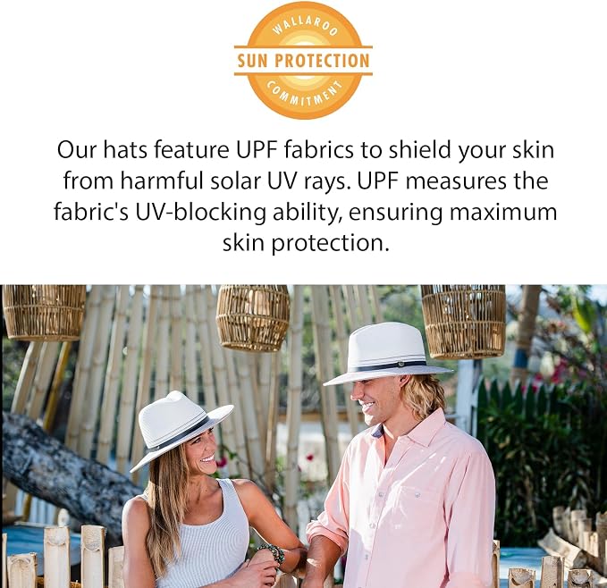 Wallaroo Hat Company Women’s Petite Charlie Fedora – UPF 50+, Packable Design - Image 9