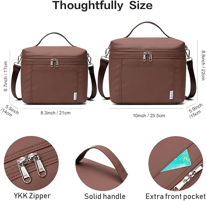 NOL Natural Organic Lifestyle Small Insulated Lunch Bags - Image 3