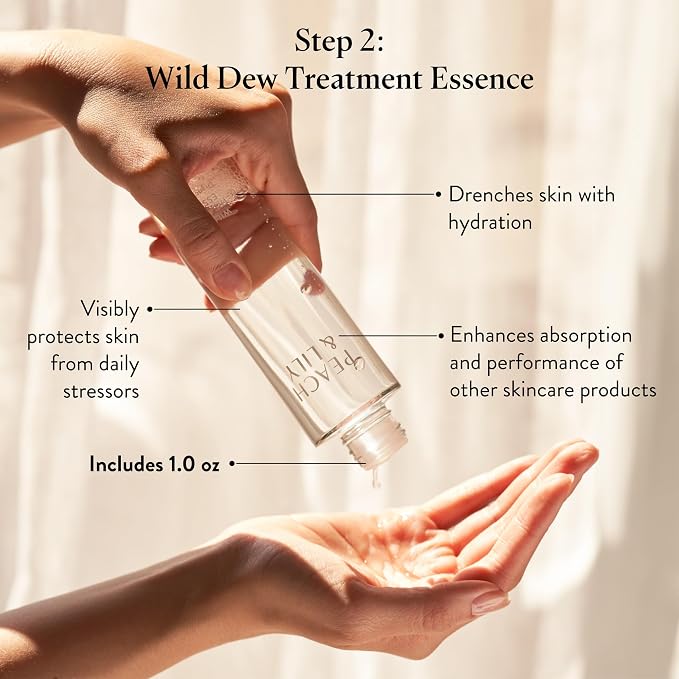 Peach & Lily - Glass Skin Discovery Kit - Cleanser, & Cream - Facial Skincare - Image 4