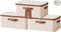 Tuza 3 Pcs Rigid Storage Bins by TidySpaceSoftlyStyled