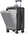 MGB Carry on Luggage 22x14x9 Airline Approved, Durable PC Hardside Suitcase by MGB