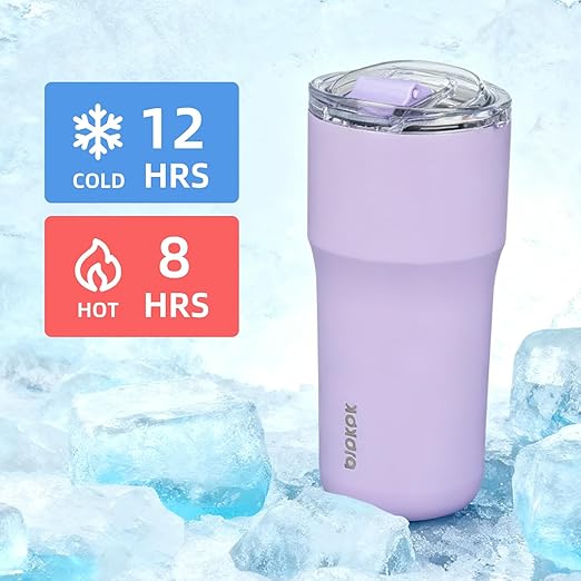 BJPKPK Insulated Tumbler,20oz Stainless Steel Tumbler with lid,Double Wall Travel Coffee Mug Thermal Cup,Keep Drinks Cold and Hot,Forest Green - Image 6