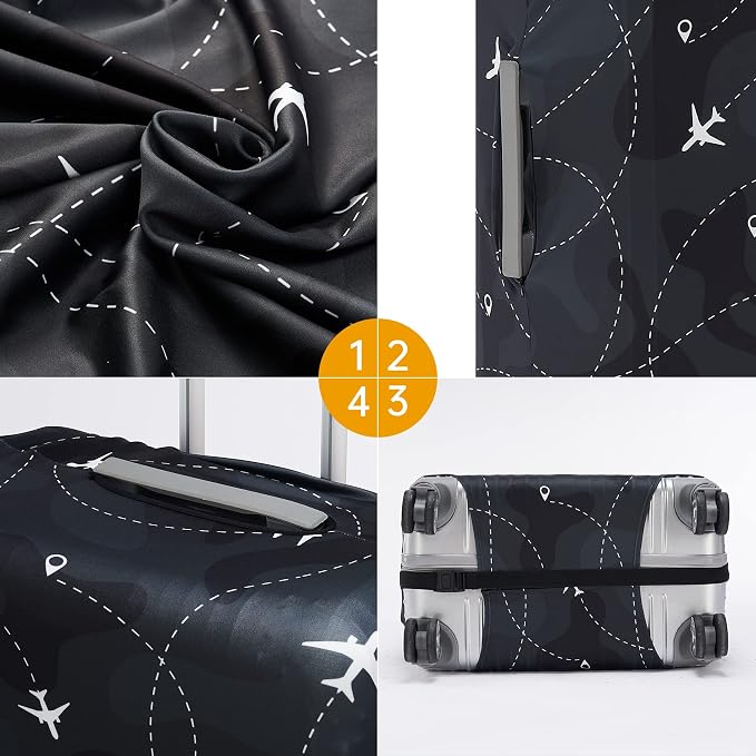 Travelkin Luggage Covers For Suitcase Tsa Approved, Suitcase Cover Protector - Image 8