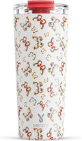 Meoky 24 oz Travel Coffee Mug with Leak-proof Lid, Stainless Steel Insulated Coffee Tumbler, Keeps Hot for 8 Hours or Cold for 24 Hours, Fits in Car Cup Holder (Jewel Butterfly) by MEOKY