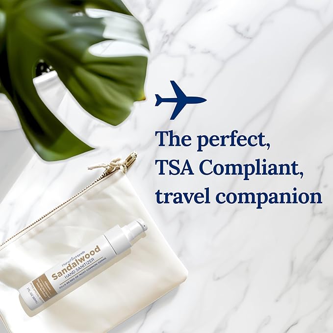 Sandalwood Lotion Hand Sanitizer | Travel Essential | TSA-Approved | - Image 5