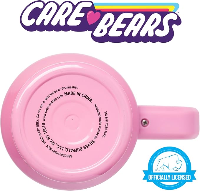 Silver Buffalo Care Bears Featuring Harmony Bear, Cheer, Share Bear, and Trick-or-Sweet Halloween Double Walled Stainless Steel Tumbler with Handle and Straw, Fits in Standard Cup Holder, 40 Ounces - Image 8