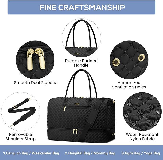 Travel Weekender Bags for Women - Image 5