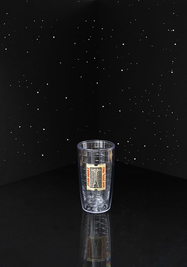 Tervis Star Wars Return of the Jedi Ticket Made in USA Double Walled Insulated Tumbler Travel Cup Keeps Drinks Cold & Hot, 16oz, Classic - Image 4