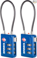 Brinks TSA Accepted Indicator Luggage Lock, Ressetable Combination, New More by Brinks