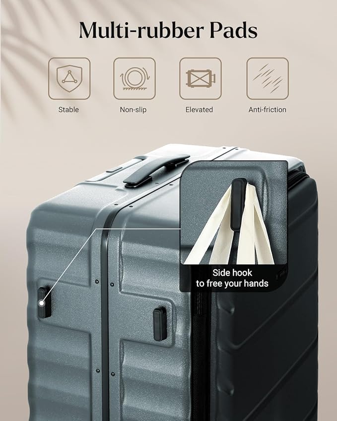 Luggage Sets 2 Pieces, 20/28 Inch PC Hardshell Suitcase - Image 6