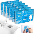 Toilet Seat Covers, XL Flushable and Biodegradable Paper Cover Disposable by TenFans