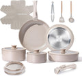 Chef Power Ceramic Nonstick Pots and Pans Set 19 Piece by ChefPower