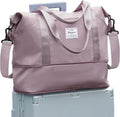Travel Duffel Bag, Sports Tote Gym Bag, Shoulder Weekender Overnight Bag by WONHOX