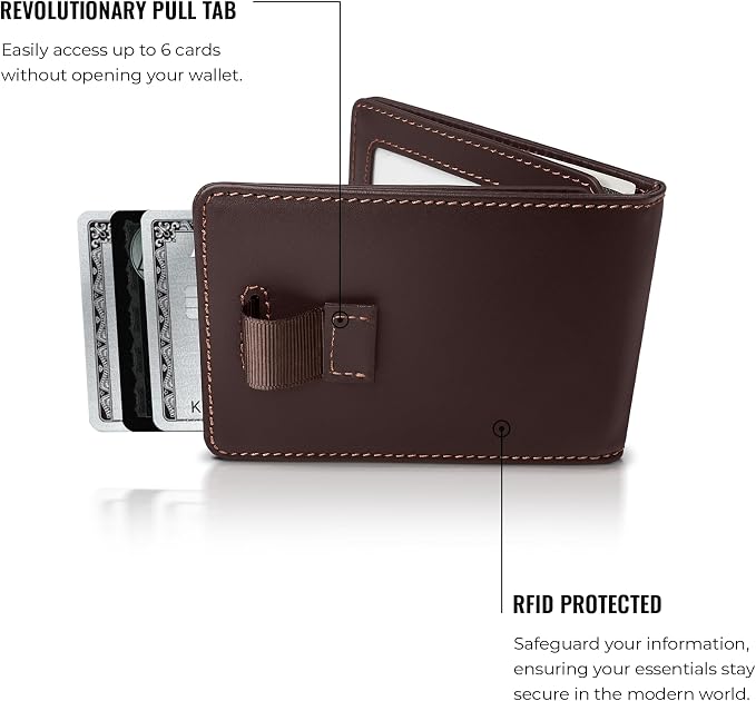 Kings Loot Wallet for Men | Customized Minimalist Slim RFID Blocking Leather - Image 5