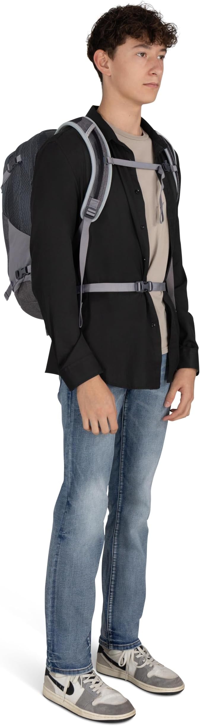 Osprey Nebula Commuter Backpack, Alpaca Tan/Latte Brown Heather - Image 12