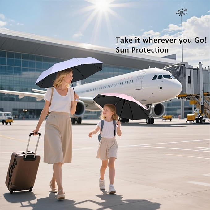 BAODINI Travel Mini Umbrella for Purse - Image 4