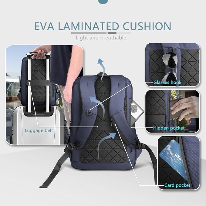 hk Laptop Backpack for Men - Image 4