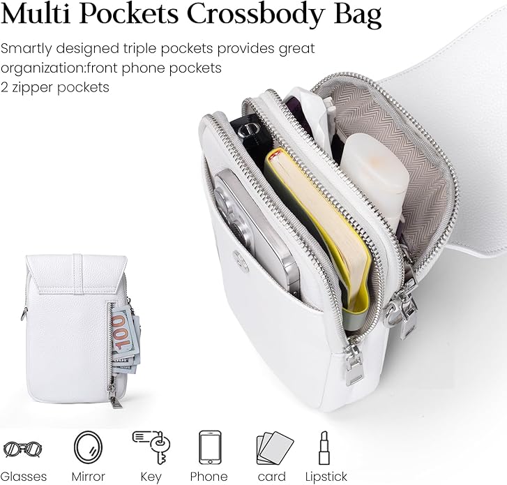 befen Genuine Leather Small Crossbody Bags - Image 4