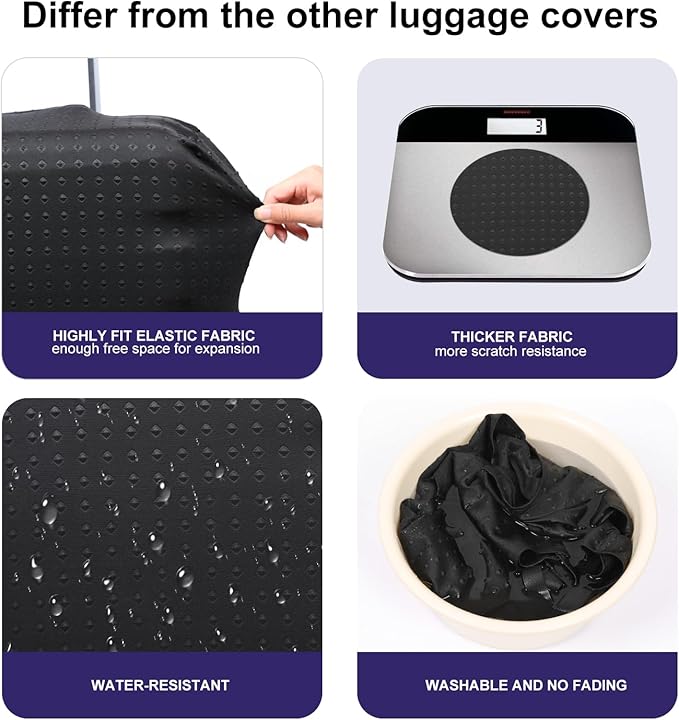 7-Mi Suitcase Cover 3D Print Design Travel Luggage Protector Trolley Case Cover - Image 5