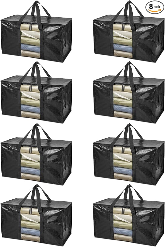 BALEINE 8-Pack Oversized Moving Bags by BALEINE