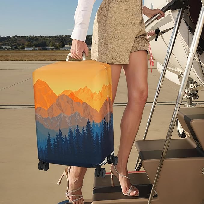 Explore Land Travel Luggage Cover Suitcase Protector Fits 27-30 Inch Case - Image 7