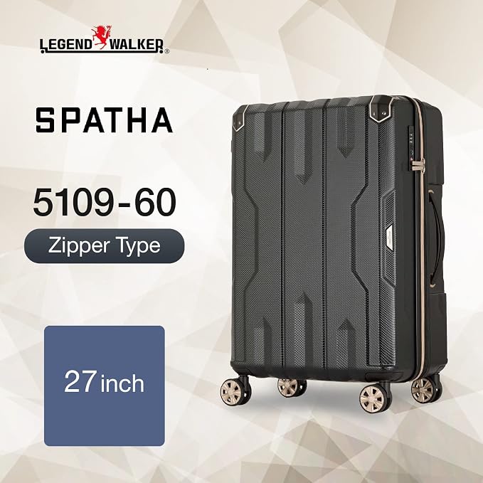 LEGEND WALKER SPATHA Hardside Expandable Luggage, 5109-60-YE - Image 2