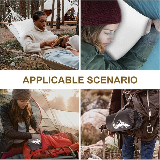 Ivellow Travel Pillow Cooling Camping Pillow - Image 6