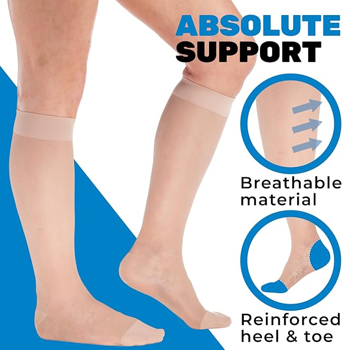 Made in USA - Sheer Compression Socks - Image 4